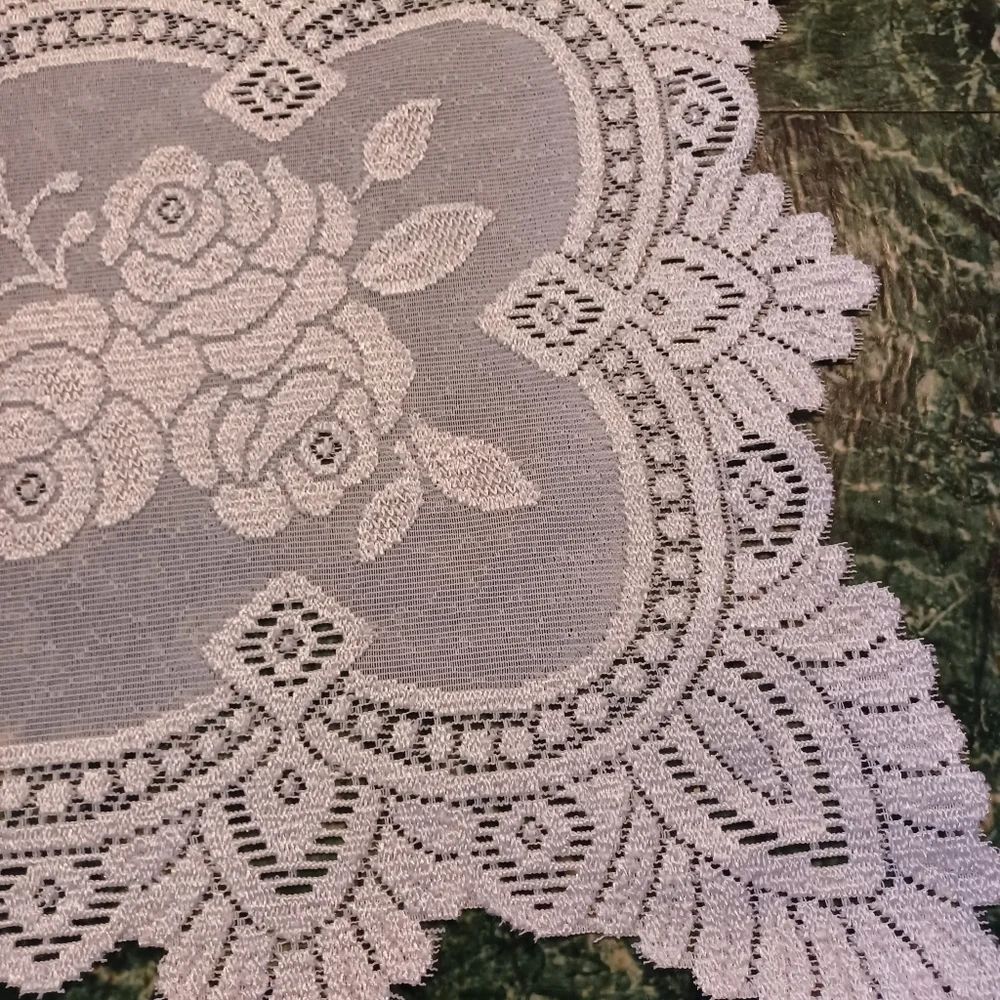 Placemats lace set of 4, table Linens lace
